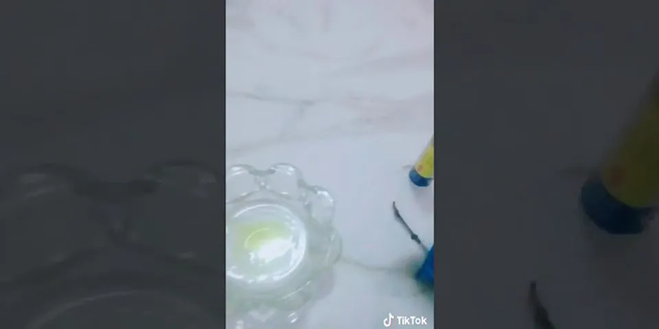 cách làm slime không cần bỏ tủ lạnh