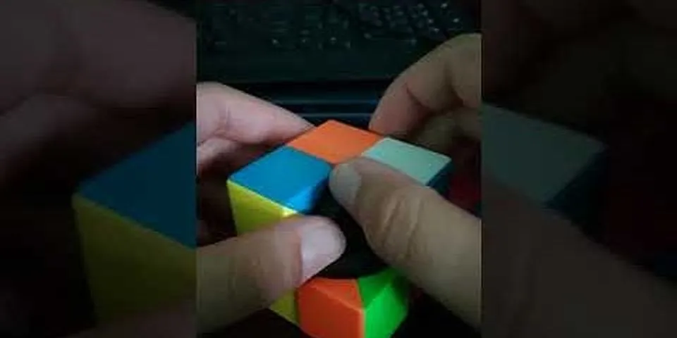 Cách lặp lại Rubik 2x2