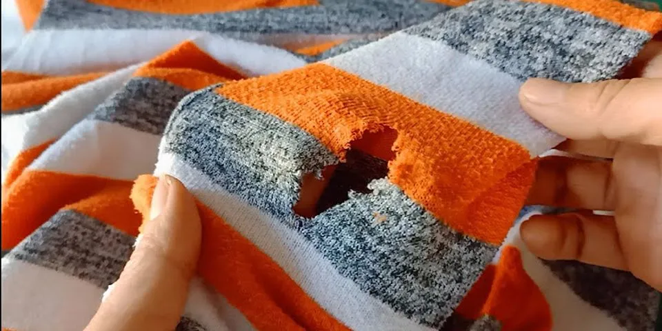 cách ráp áo len