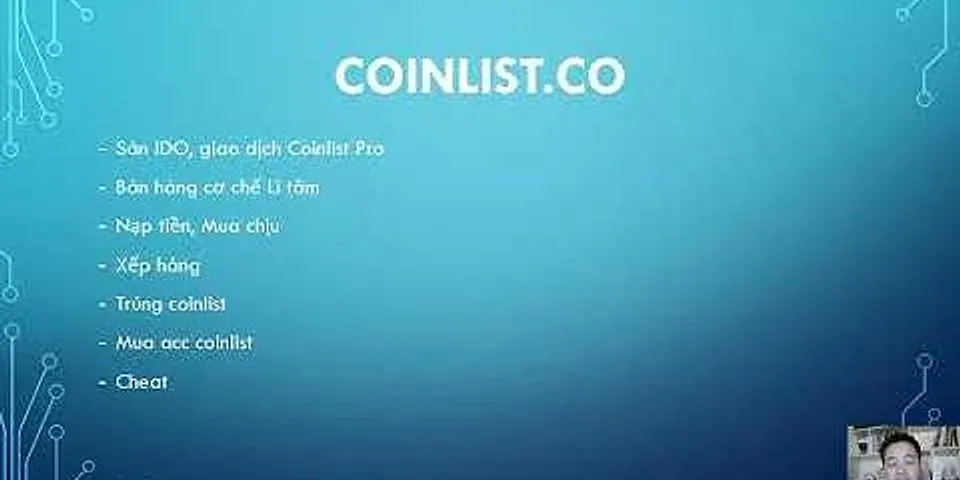 Cách mua coin trên Coinlist