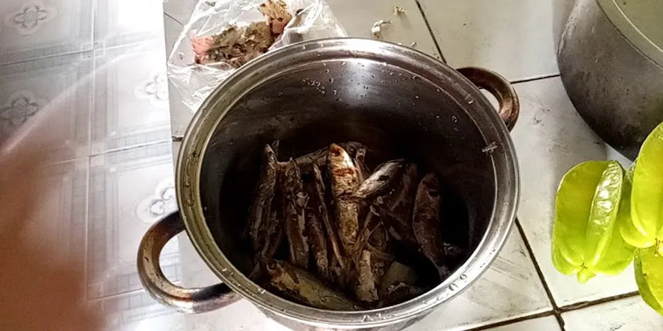 Cách nấu cá trích kho mật
