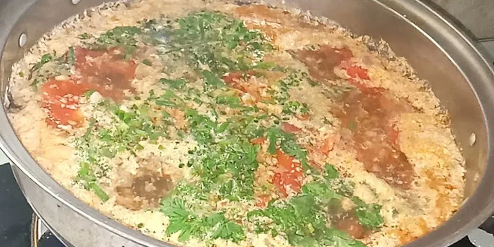Cách nấu canh cua với cà chua