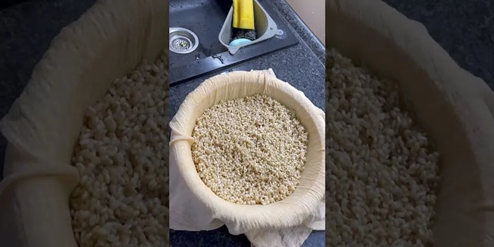 Cách nấu cơm gạo lứt nảy mầm
