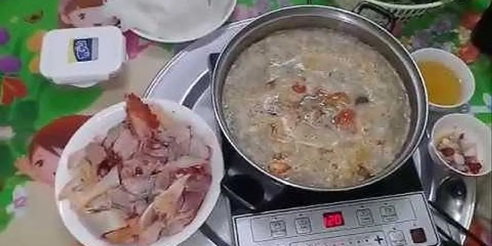 Cách nấu lẩu gà cua đồng