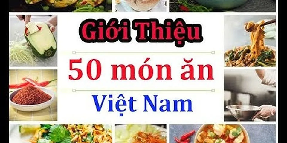 Cách nấu món ăn Việt Nam