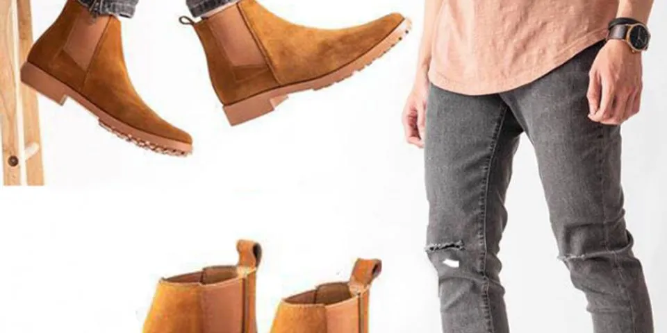 giay chelsea boots nam