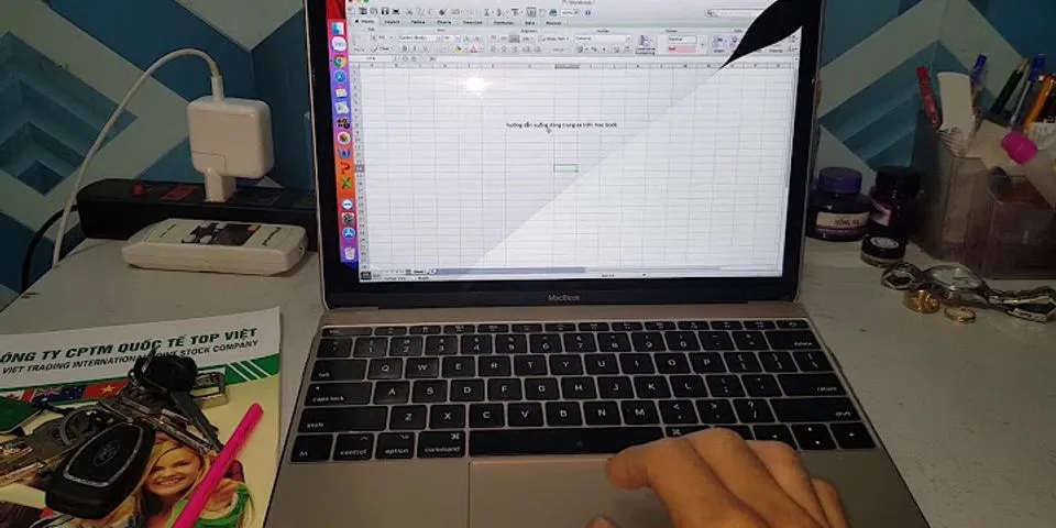 Cách share Excel trên macbook