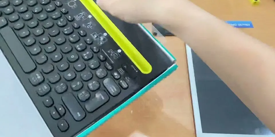 Cách sử dụng bàn phím không dây Miniso