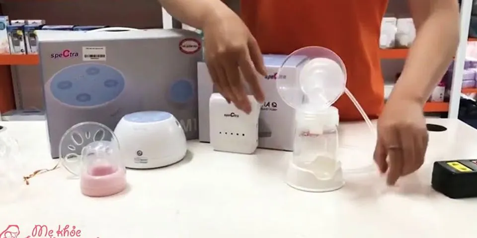 cách sử dụng máy hút sữa spectra