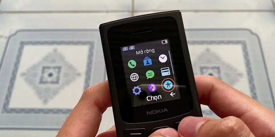 Cách tải game trên điện thoại Nokia 105