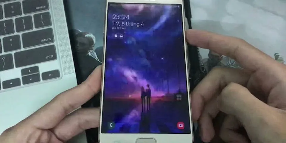 Cách tắt màn hình cho của Samsung J7 Pro