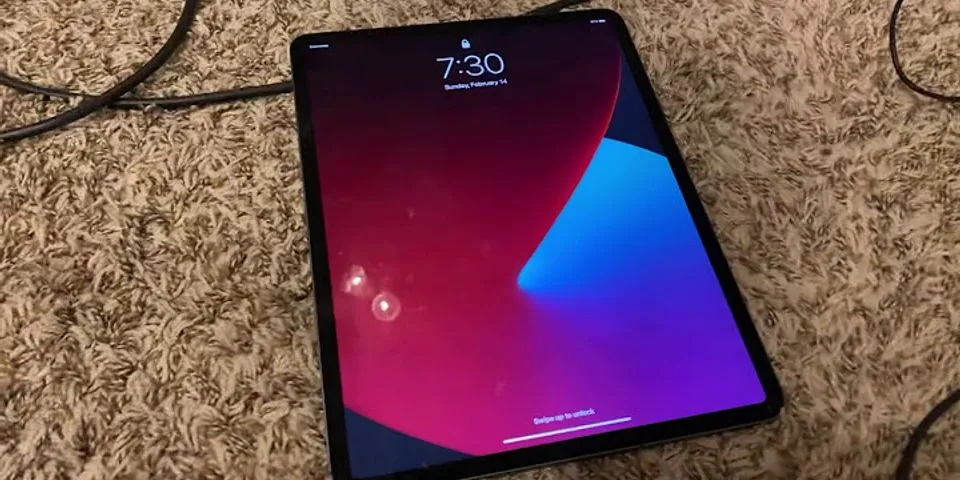 Cách tắt nguồn iPad Pro 2020