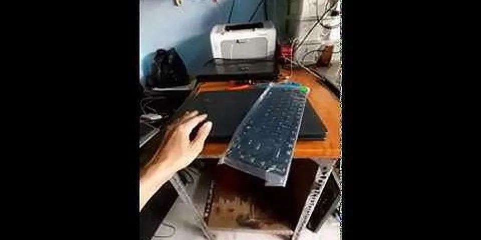 Cách tháo bàn phím laptop Acer Aspire