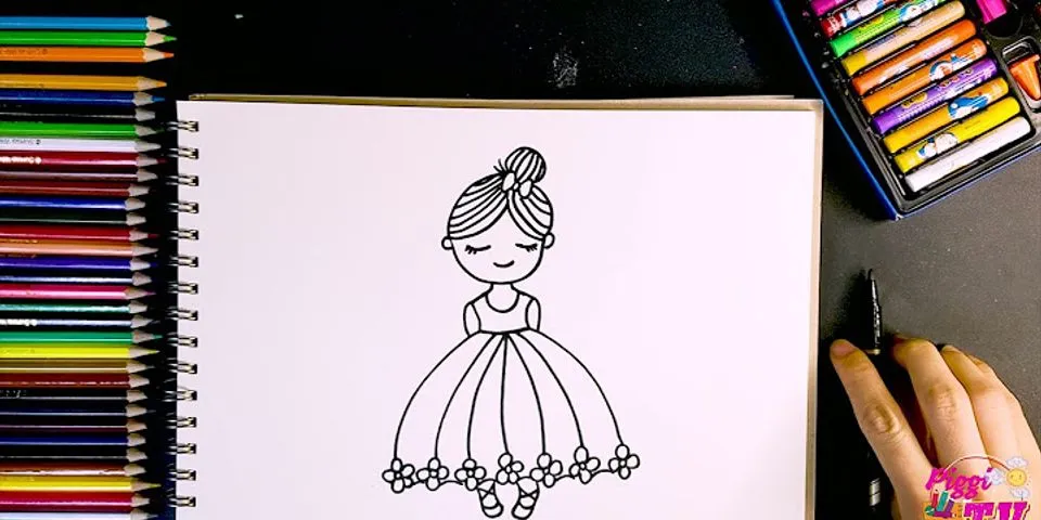 Cách Vẽ cô gái đơn giản