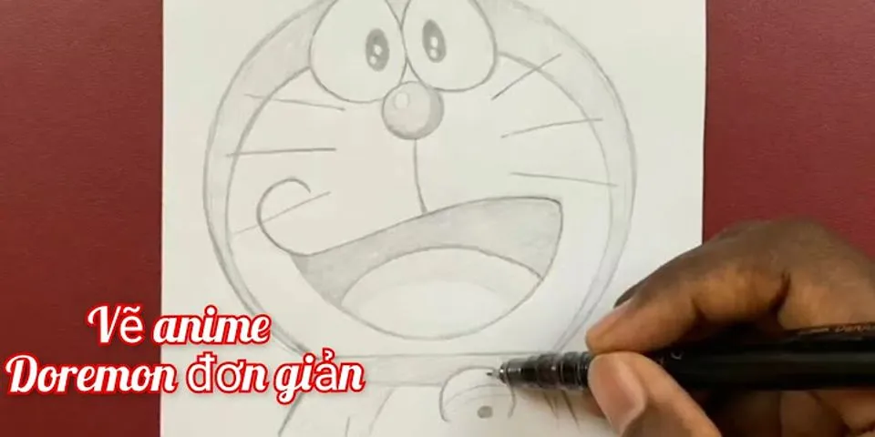 Cách vẽ Doraemon Chibi