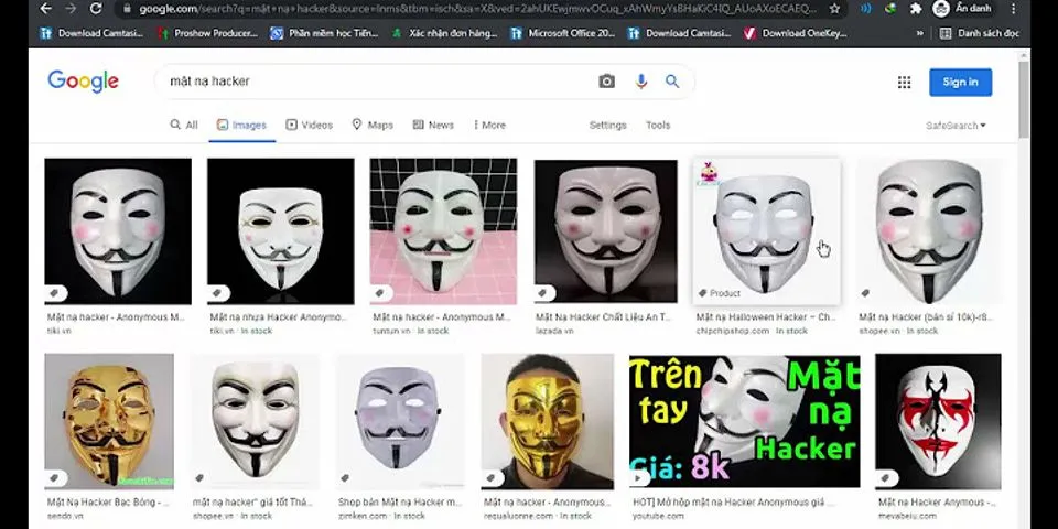 Cách vẽ mặt nạ Hacker