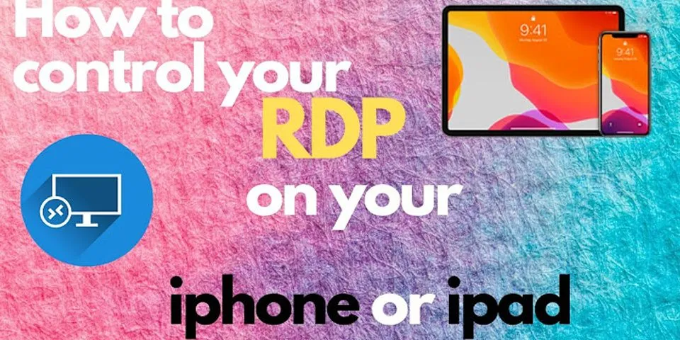 Can you Remote Desktop an iPhone?