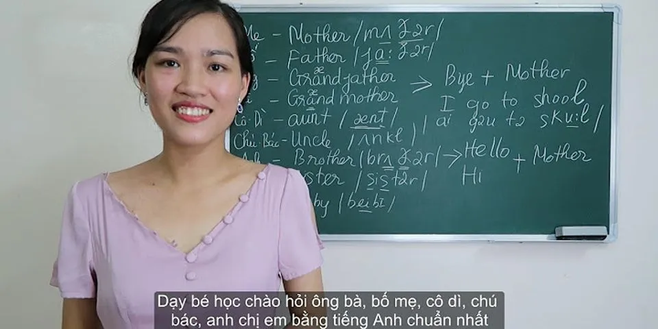 Con yêu của mẹ Tiếng Anh là gì