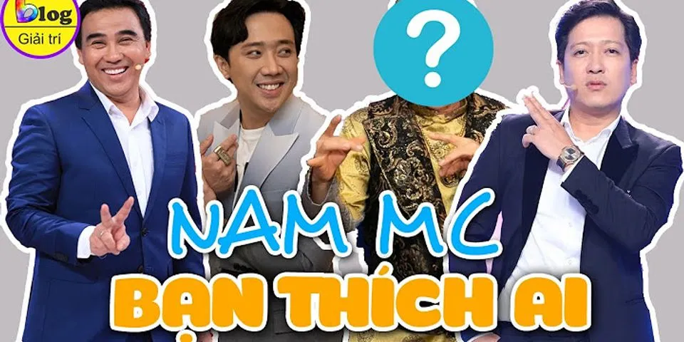 Danh sách MC Việt Nam