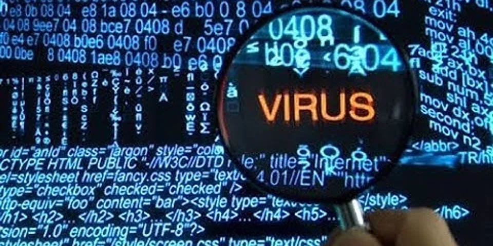 Dấu hiệu laptop bị nhiễm virus