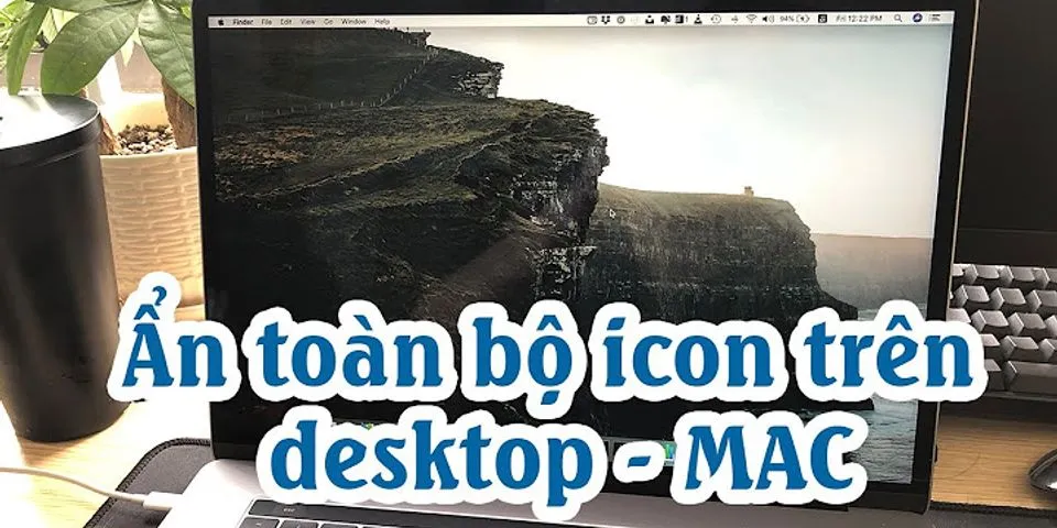 Đưa icon ra Desktop Macbook