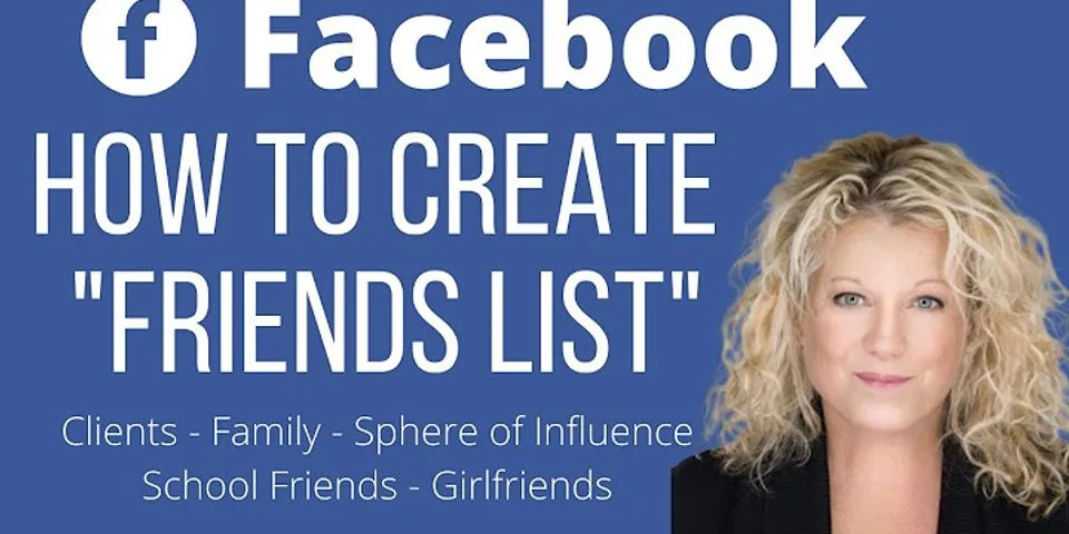 Facebook friends list on profile