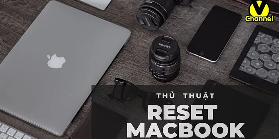Factory reset laptop MacBook