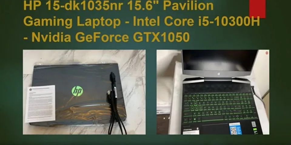 Gaming laptop with i5 processor