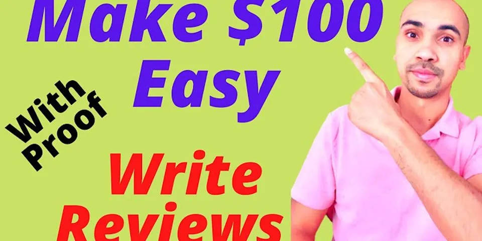 Get paid for Google reviews