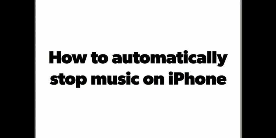 How do I stop my iPhone from playing music automatically?