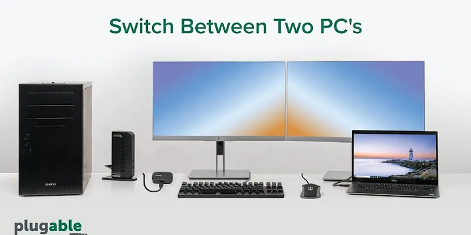 How to use two monitors with laptop