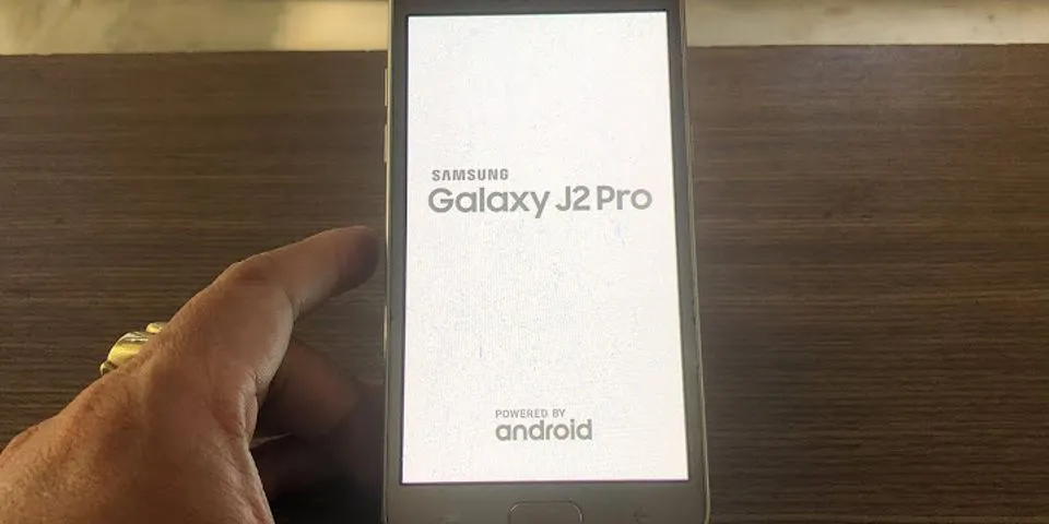 Khôi phục cài đặt gốc Samsung J2 Pro