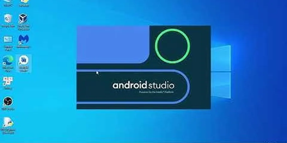 Laptop học Android Studio