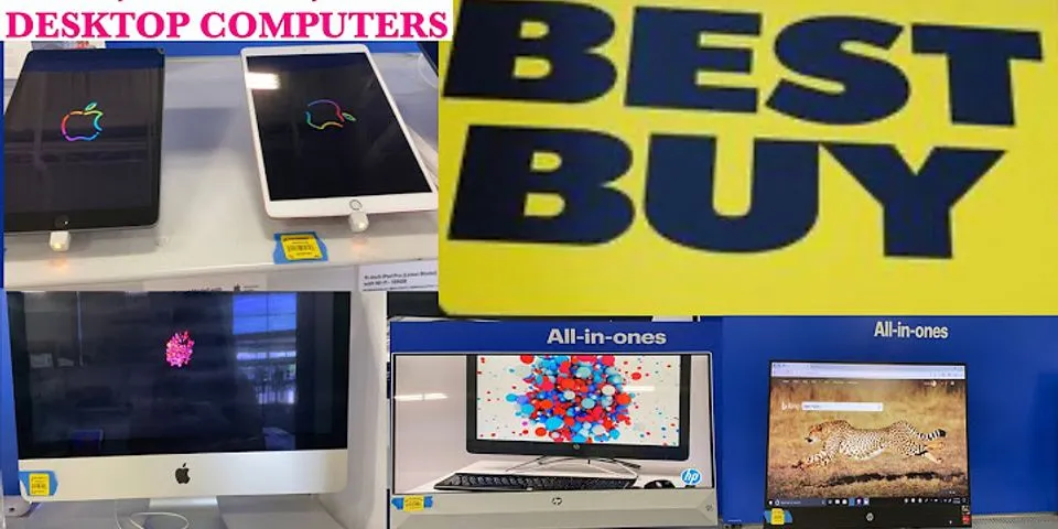 Laptops at Best Buy