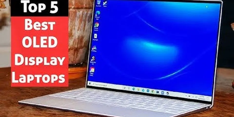 Laptops with good display