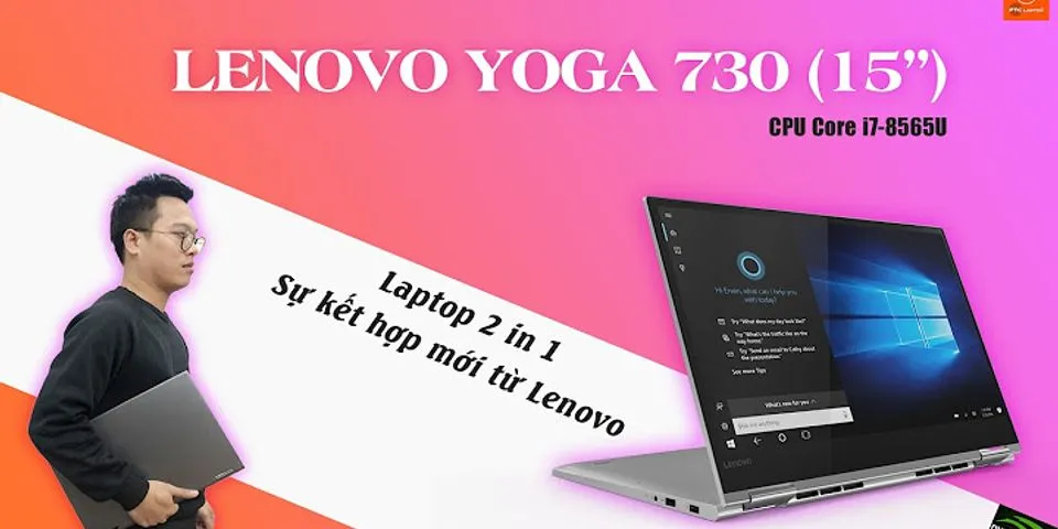 Lenovo laptop 2-in-1