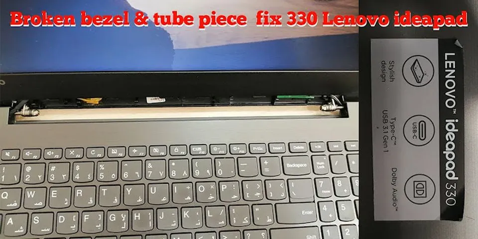 Lenovo laptop bezel Replacement