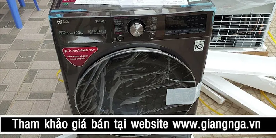 Máy giặt LG 10kg cửa trên giá bao nhiêu