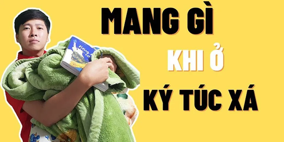 Những lưu ý khi ở ký túc xá