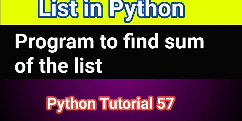 Python sum first elements in list of lists