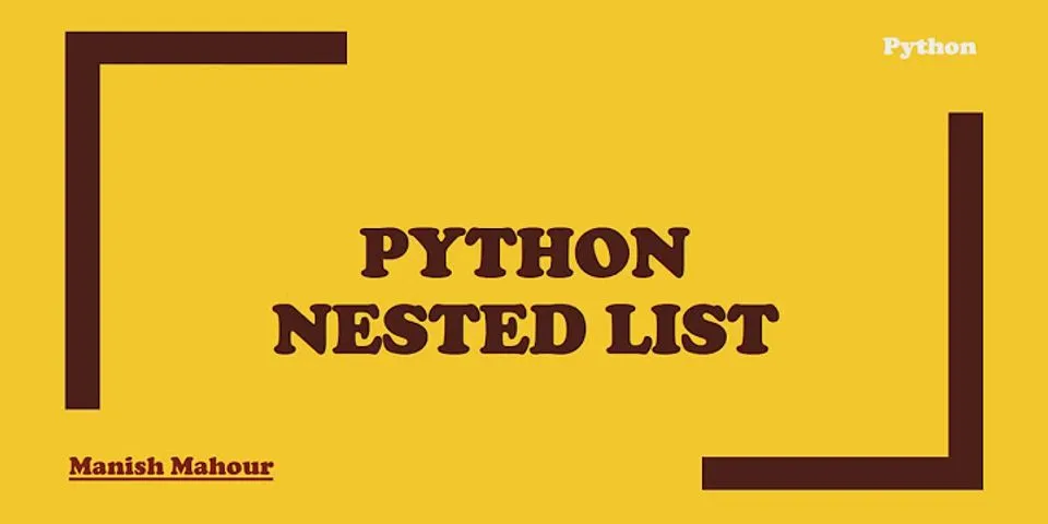 Remove elements from nested list Python