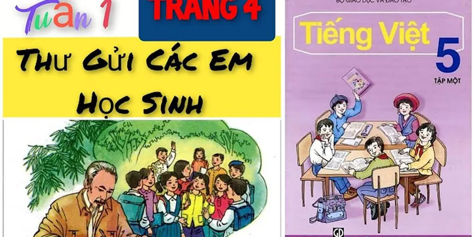 Sách giáo khóa Tiếng Việt lớp 5 tập 1 trang 4