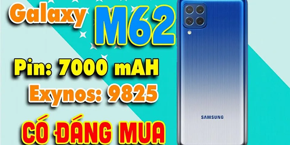 Samsung M62 so sánh giá