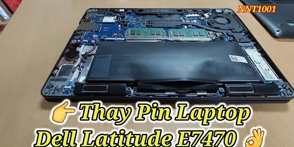 Thay pin laptop Dell E7440