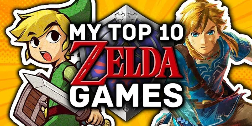 Top 3 Zelda games Reddit
