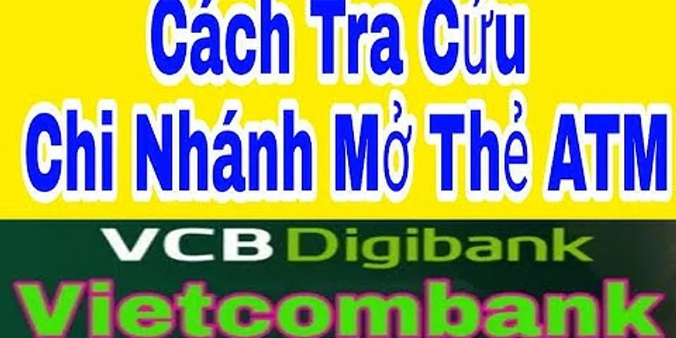 Tra cứu mã ngân hàng Vietcombank