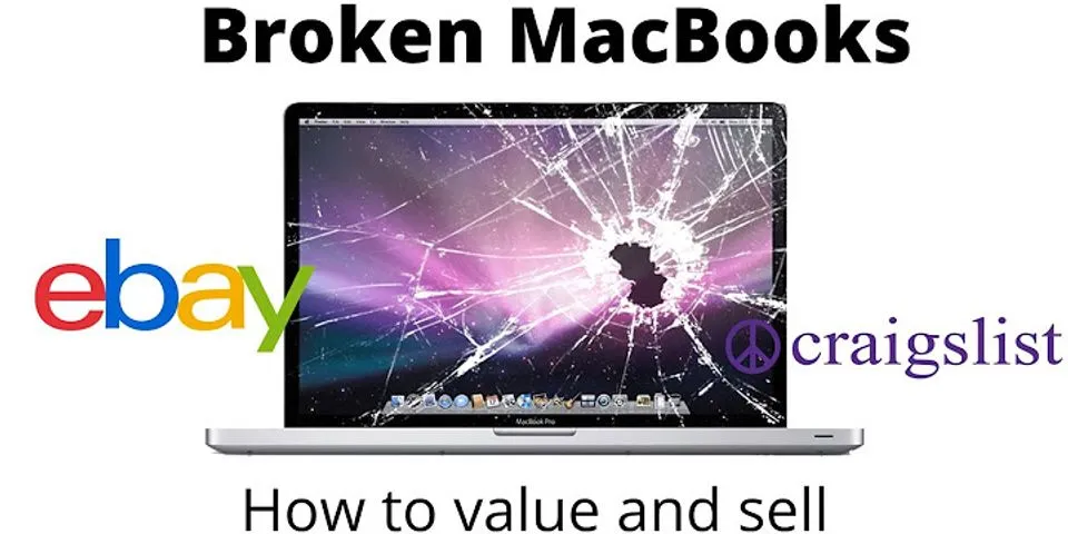 Trade in broken laptop