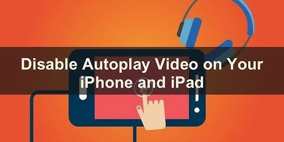 Turn off YouTube Autoplay iPad