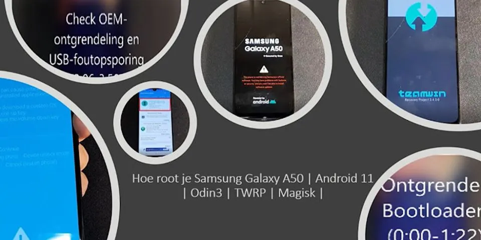 TWRP samsung a50s Android 11