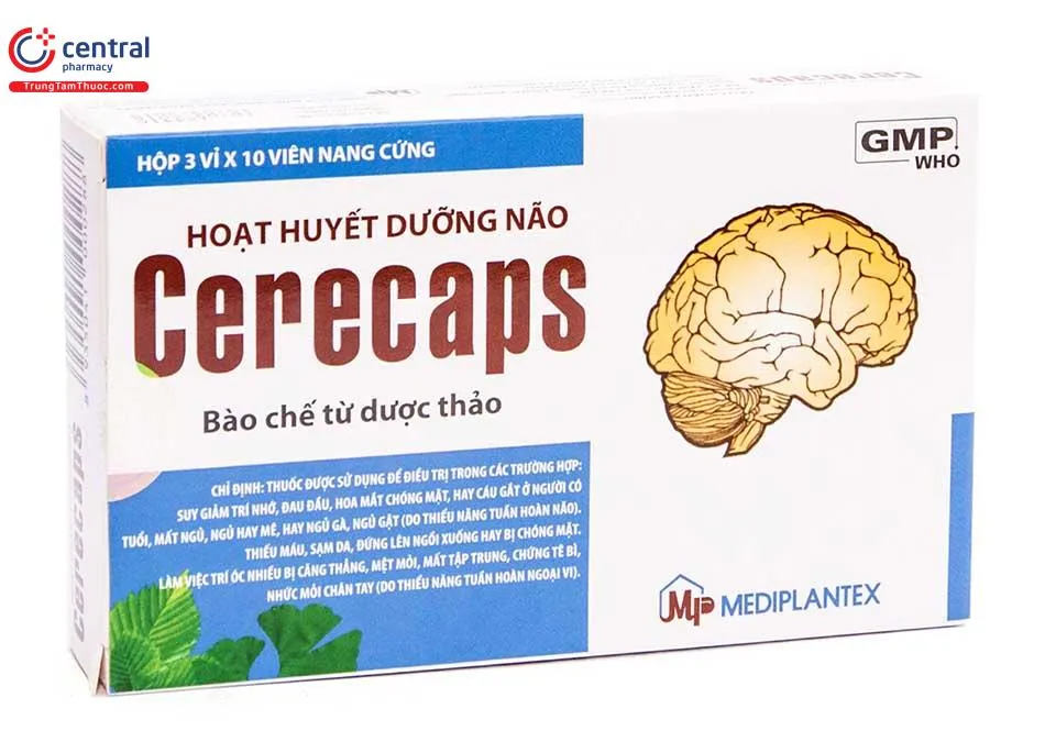 Hình ảnh sản phẩm Hoạt huyết dưỡng não Cerecaps